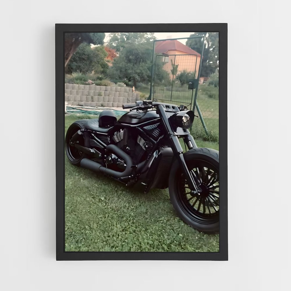 Poster Midnight Ride – affiche Harley-Davidson (vue 2)